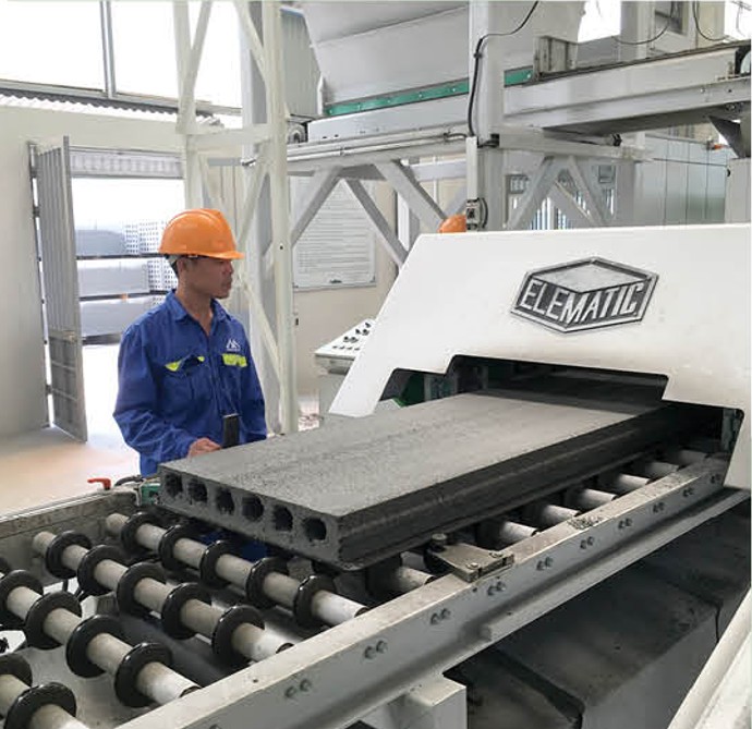 Sản xuất bê tông dự ứng lực